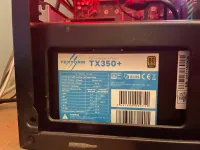 Power supply 350w textorm tx350+ 80+ bronze