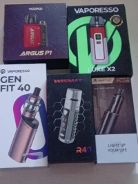 Cigarette électronique voopoo. Vaporesso. Wesmec. Vaptio 