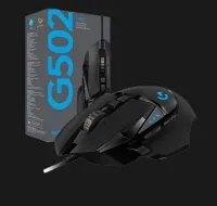 GAMING MOUSE LOGITECH G502 HERO LIGHTSYNC BLACK 11BOUTON