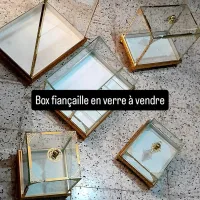 Vente de Boites en verre pour fiançaille