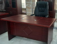 bureaux-caissons-ensemble-de-bureau-mdf-acajou-140-cm-caisson-chaise-pdg-armoire-2-portes-dar-el-beida-alger-algerie