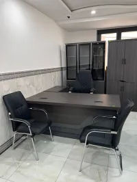  Ensemble de bureau LUXE importation 1.80M avec retour + Armoire 3 portes grande