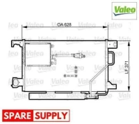 Radiateur clim class c w203