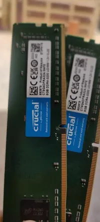 Crucial RAM 16GB 8+8 DDR4 3200 MHz Desktop Memory