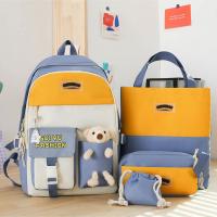 autre-previous-next-sac-a-dos-scolaire-hello-guiyu-fashion-4pcs-en-toile-pour-adolescents-et-filles-ain-naadja-alger-algerie