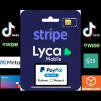 Puce  francaise لفتح جميع الحسبات l Tik Tok Beta Wise Paypal Stripe Moneco Revolut N26 