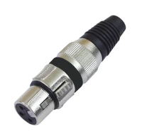 Fiche XLR mâle/femelle  Omnitronic  (GERMANY )