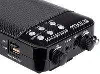 Amplificateur de Voix Portable avec Micro filaire Haut-parleur 1500mAh 