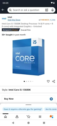 I5 13600K