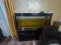 Table basses et aquarium buffet 