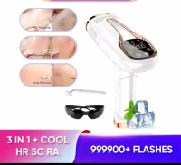 Epilateur a LUMIÈRE PULSÉE lhair_removal_Loriginal, 999999 flashes, 3 mode (HR, SC, RA), efficace 