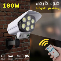 accessoires-electroniques-مصباح-led-حائطي-على-شكل-كاميرا-يعمل-بالطاقة-الشمسية-مع-مستشعر-حركة-وجهاز-تحكم-projecteur-mural-alger-centre-algerie