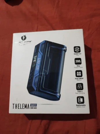 Thelema quest 200watt jdid carton jamais utilisé transparent
