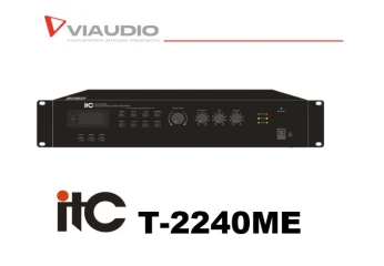Amplificateur de mosquée multimédia à 2 canaux ITC T-2240ME
