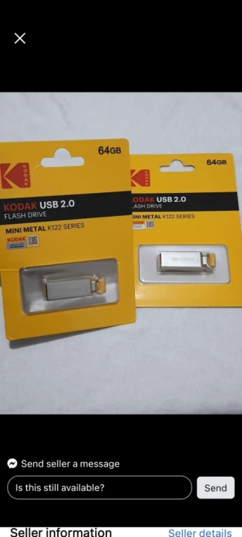 Flash disc Kodak mini metal usb 2.0 64gb