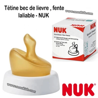 Tétine Bec de Lievre Fente Labiale - NUK