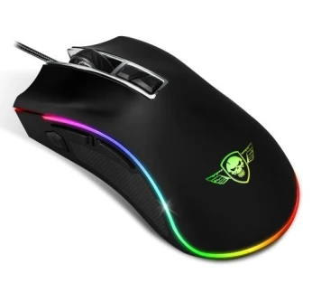 SOURIS USB SPIRIT OF GAMER PRO-M6 8000 DPI / 08 BOUTONS / RÉTRO-ÉCLAIRAGE RGB
