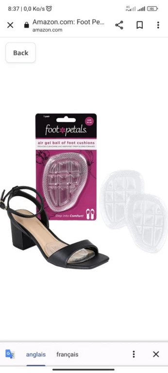 talon cilicon antidérapants pour inserts de chaussures pour fabriquer des chaussures