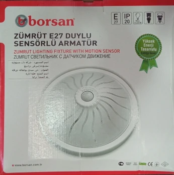 Lampe avec détecteur de mouvement