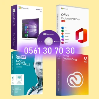 Windows 10 - Office 2024 - ESET - Adobe Creative Cloud