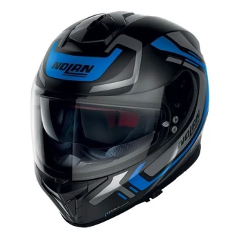 CASQUE NOLAN N80-8 50TH ALLY N-COM 042 NOIR MAT-GRIS-BLEU "Original"
