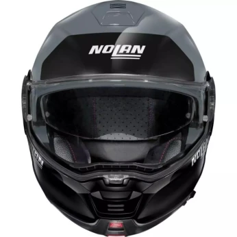 CASQUE NOLAN N100-5 PLUS OVERLAND N-COM 031 GRIS-NOIR. "ORIGINAL"