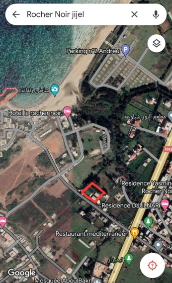 Vente Terrain Jijel El aouana