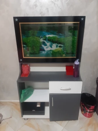 Aquarium plasma 80cm avec Poissons et accessoires complet 