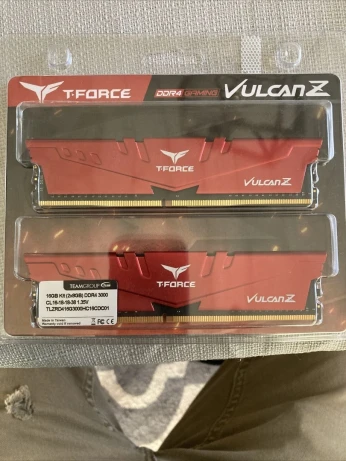 T-Force Vulcan Z DDR4 16GB Kit (2x8GB) 3000MHz