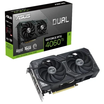 Carte graphique NVIDIA GEFORCE RTX 4060 TI 16GB GDDR6 ASUS DUAL