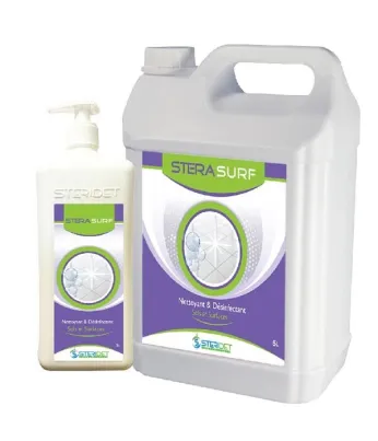 Produits pré-désinfectants et / ou désinfectants