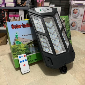 مصباح حائط à 147 LED يعمل بالطاقة الشمسية مع مستشعر حركة PIR مقاوم للماء Applique murale