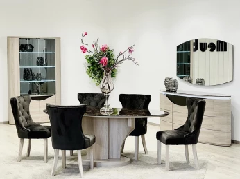 salle à manger avec table 6 chaises