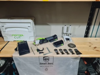 Scie oscillant / outil multifonction FESTOOL VECTURO OSC 18 Li 3.1 E-Set + accessoires (Germany)