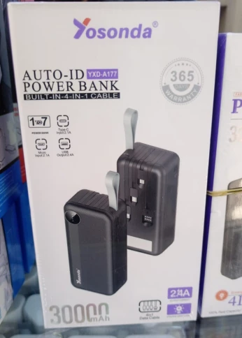 PowerBank Yosonda 30000mAh Fast (A77)