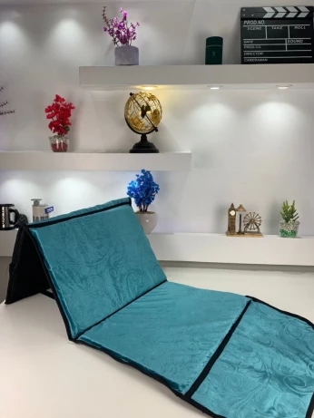 Tapis de Prière Sultan Pliable avec Dossier سجادة صلاة سلطان قابلة للطي مع مسند ظهر
