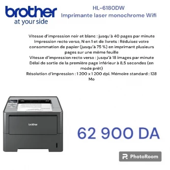 IMPRIMANTE BROTHER LASER HL6180