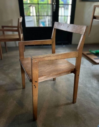 Chaises en bois hêtre