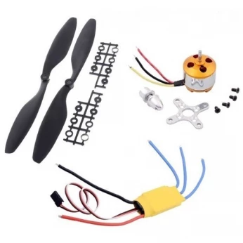 Ensemble d'accessoires pour hélicoptère (Moteur 1000KV + 30A ESC + 2 Hélice 1045) arduino