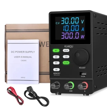 ALIMENTATION LABO ROGRAMMABLE KUAIQU-SPPS3010D (30V ~ 10A) ÉCRAN COULEUR