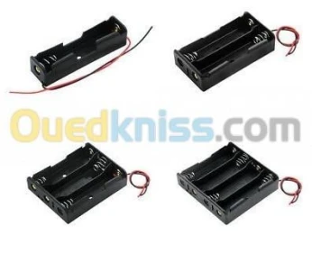 Support de Batterie 1,2,3 et 4 pour18650 Batteries 3.7V arduino