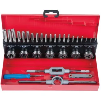 Coffret de jeux de tarauds et filières 32pcs - KS Tools