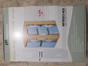 RANGEMENT CD DVD EN BOIS