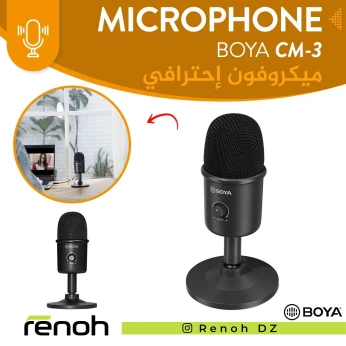 Microphone BOYA BY-CM3 Pour Desktop