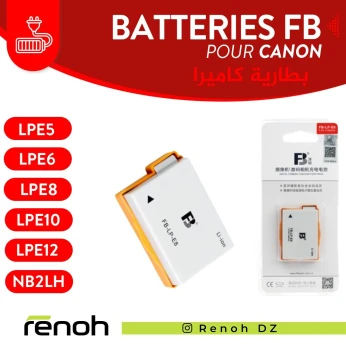 Batterie FB pour Canon