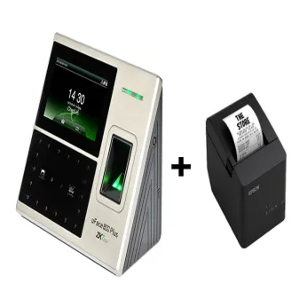 Pointeuse UFace 800 Plus avec la solution pour intégrer une imprimante ticket