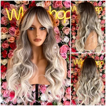 perruque semi naturel, شعر مستعار نصف طبيعي يتليسا يتبوكلا يتغسل التوصيل متوفر لجميع الولايات
