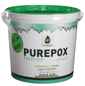 Laque à l'eau MATE Aqua A30 - 18Kg