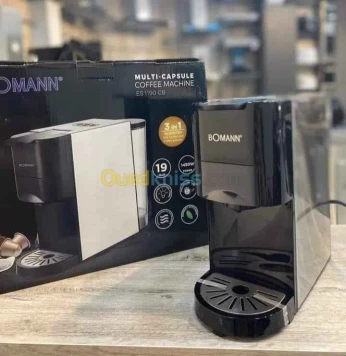 Cafetière expresso BOMAN multi capsules 3 en 1 1450 w