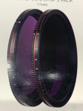 Pack filtre nd variable 77mm